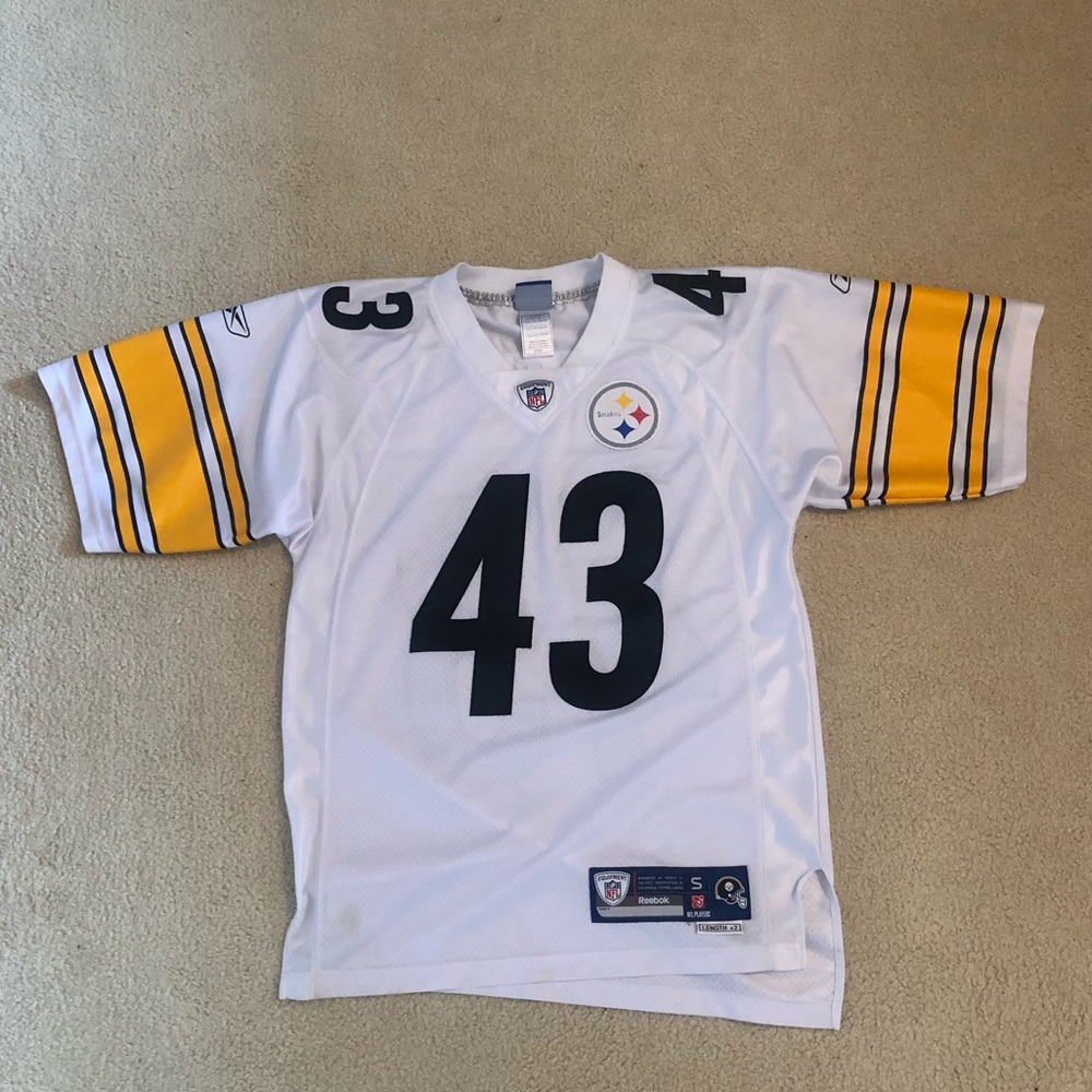 White Troy Polamalu Jersey - Pittsburgh Steelers